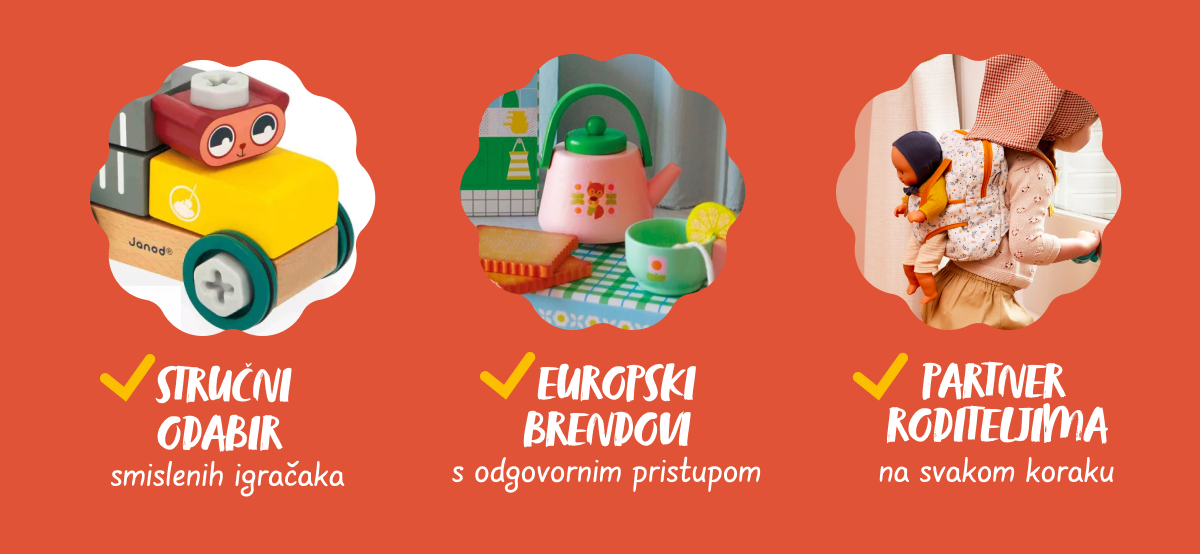 3-godišnje jamstvo na odabrane igračke samo u Agatinom svijetu