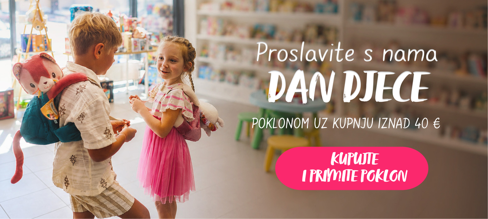 Dan djece: poklon uz kupnju iznad 40 EUR