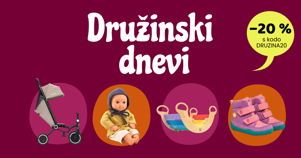 Obiteljski dani: −20 % na opremu za djecu i roditelje